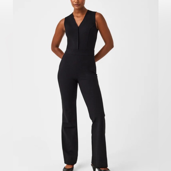 Black Spanx the perfect Jumpsuit size XL, NWT - Picture 1 of 2